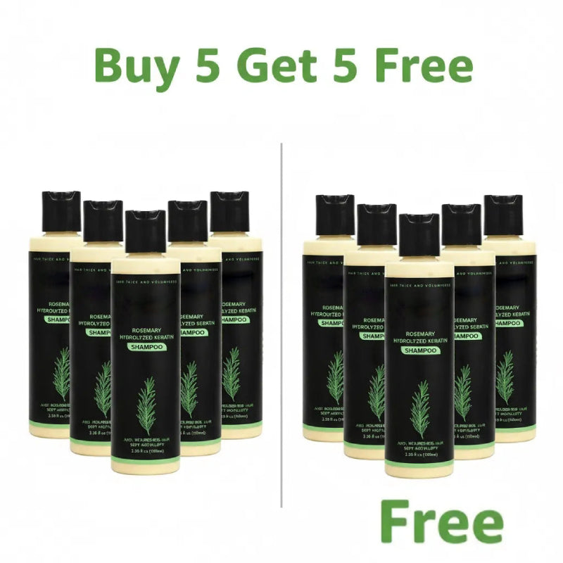🔖Buy 5 Get 5 Free🧴Newly upgraded Rosemary Hair Growth Shampoo - suitable for all types of hair loss