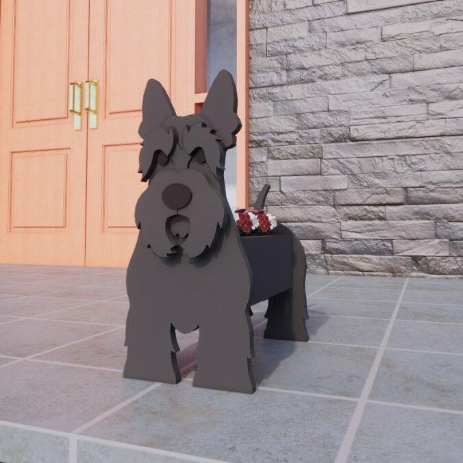 Pet planter flower pots