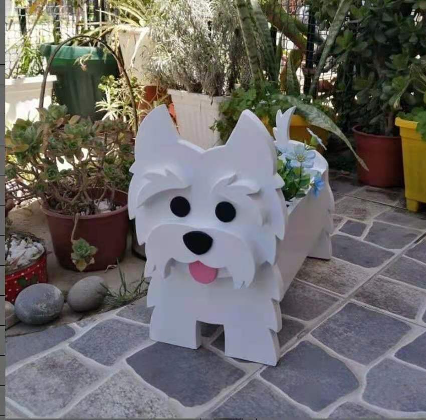 Pet planter flower pots
