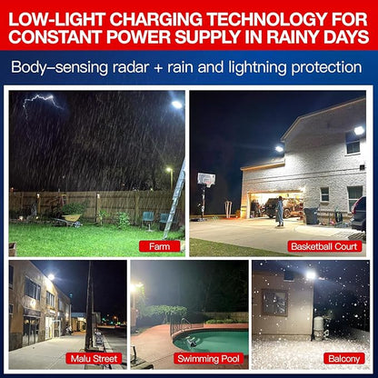 ⏰Last Day Sale 70% OFF - Commercial 1000000LM LED Outdoor Dusk to Dawn Solar Road Area Lamp
