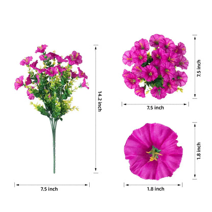 🔥Last Day 50% OFF🔥UV Resistant Artificial Petunias Flowers