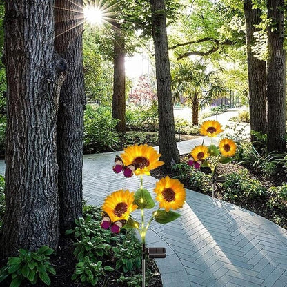 🌻50% off🌞Solar LED Sunflower Garden Lights-29.6inch/74cm