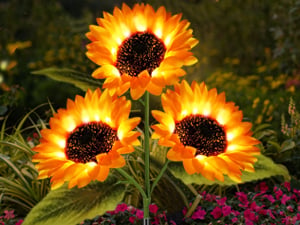 🌻50% off🌞Solar LED Sunflower Garden Lights-29.6inch/74cm