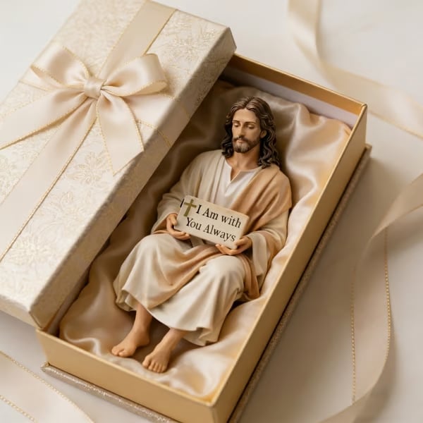 【Easter Sale-buy 2 get 1 free】❤️Handcrafted Jesus Figurine✝️Serene Desk Companion🙏