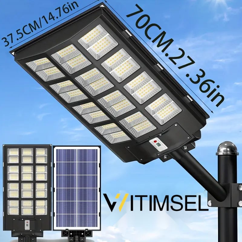 ⏰Last Day Sale 70% OFF - Commercial 1000000LM LED Outdoor Dusk to Dawn Solar Road Area Lamp