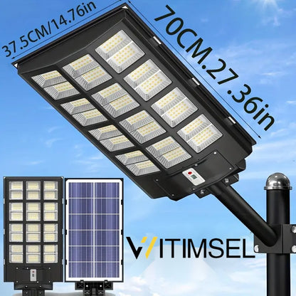⏰Last Day Sale 70% OFF - Commercial 1000000LM LED Outdoor Dusk to Dawn Solar Road Area Lamp