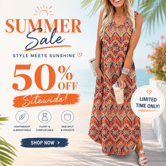 Summer Dresses Maxi Dress Vacation Beach Sundresses 2026 with Pockets