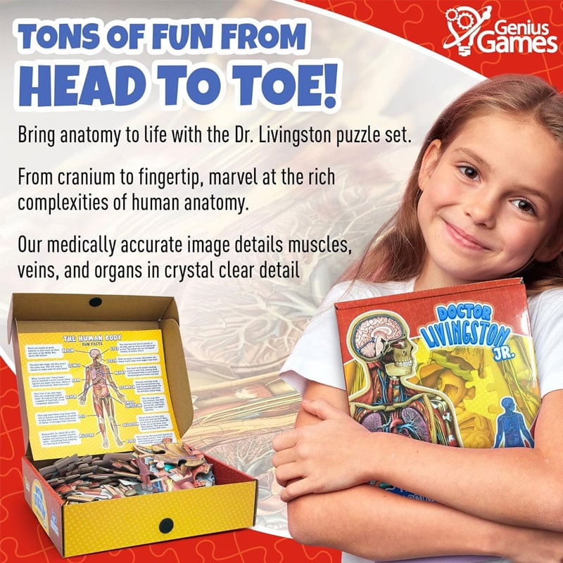 Human Anatomy Puzzle for Kids