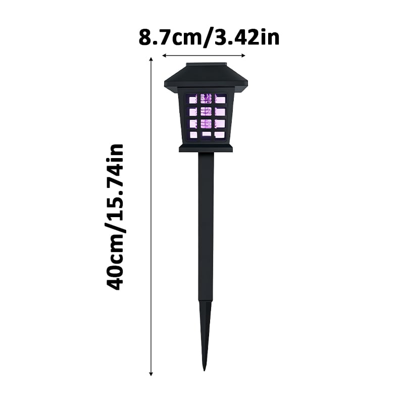 Solar Powered Mosquito Zapper & Garden Stake Light