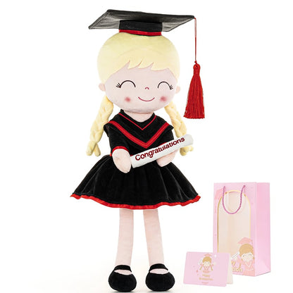 🎓Class of 2026 Graduation Doll – 16” Soft Plush Keepsake Gift with Gift Bag