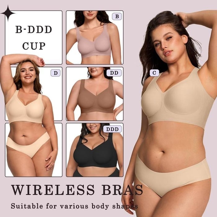 🏆BUY 1 GET 1 FREE 🔥Super Firming Leopard Print Jelly  Bra | Women Wirefree Bras 👍No More Sagging Breasts