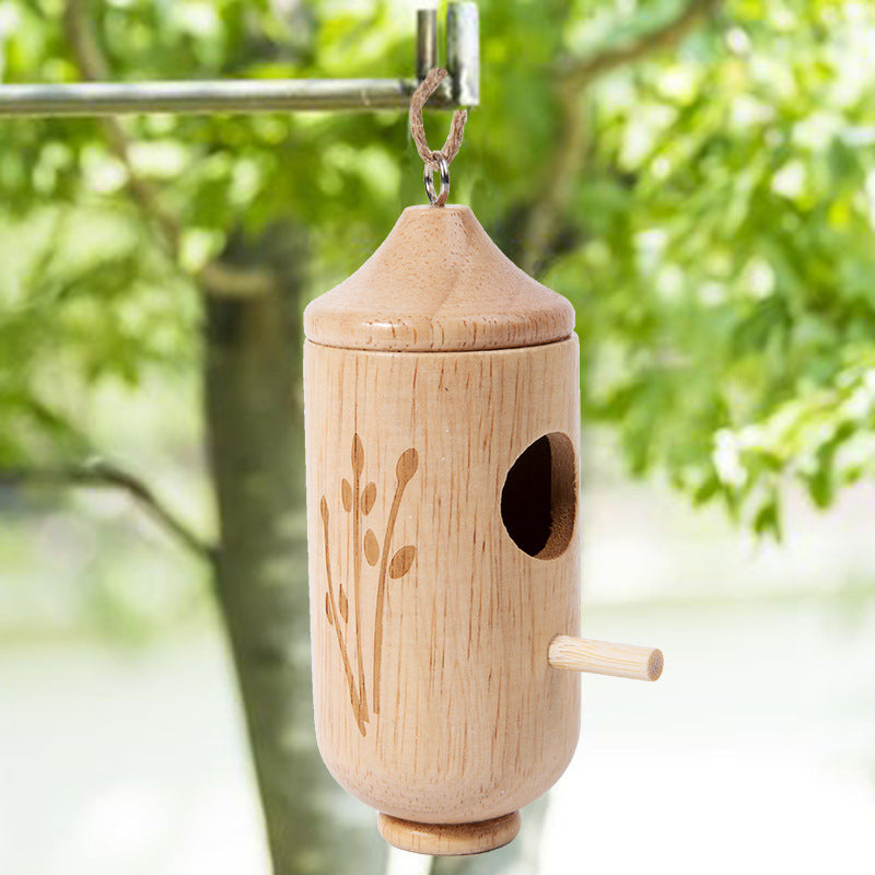 💕Wooden Hummingbird House-Gift for Nature Lovers