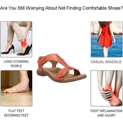🔥Mother's Day Special Offer🔥Women's Wedge Orthopedic Sandals | Fit For Your Feet