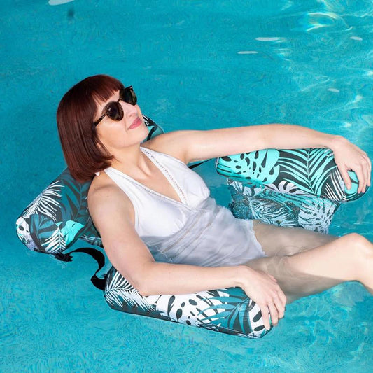 🔥Summer Hot Sale 🏆️ Inflatable Pool Floats Adult,Floating Lounge Chairs