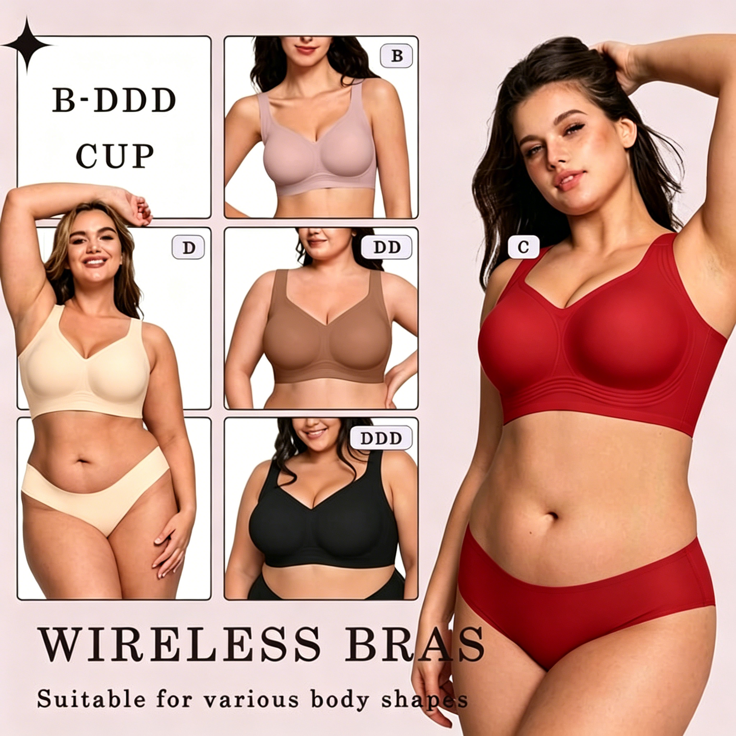 🏆BUY 1 GET 1 FREE 🔥Super Firming Leopard Print Jelly  Bra | Women Wirefree Bras 👍No More Sagging Breasts