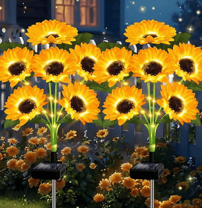🌻50% off🌞Solar LED Sunflower Garden Lights-29.6inch/74cm